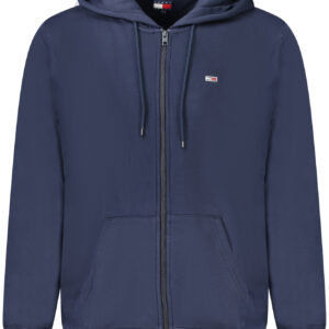 TOMMY HILFIGER MEN'S ZIP-UP SWEATSHIRT BLUE