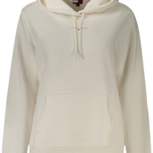 TOMMY HILFIGER WOMEN'S ZIP-UP SWEATSHIRT WHITE