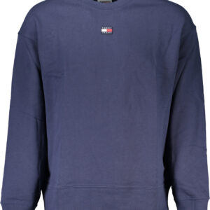 TOMMY HILFIGER MEN'S BLUE ZIPLESS SWEATSHIRT