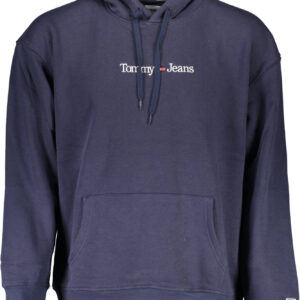TOMMY HILFIGER MEN'S ZIP-UP SWEATSHIRT BLUE