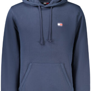 TOMMY HILFIGER MEN'S BLUE ZIP-UP SWEATSHIRT