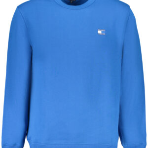 TOMMY HILFIGER MEN'S BLUE ZIP-UP SWEATSHIRT