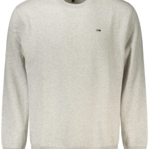 TOMMY HILFIGER MEN'S ZIP-UP SWEATSHIRT GREY