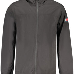 TOMMY HILFIGER MEN'S BLACK JACKET