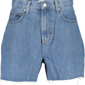 TOMMY HILFIGER JEANS SHORT WOMEN BLUE