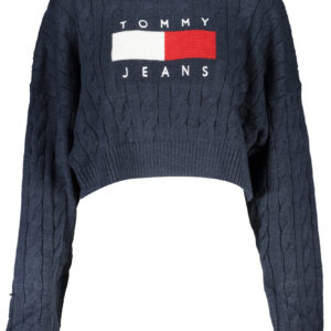 TOMMY HILFIGER WOMEN'S BLUE SWEATER