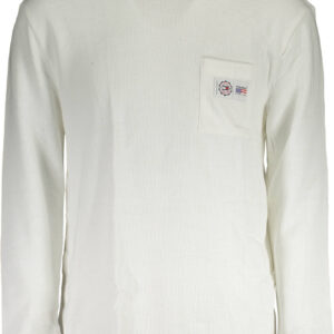 TOMMY HILFIGER MEN'S WHITE SWEATER