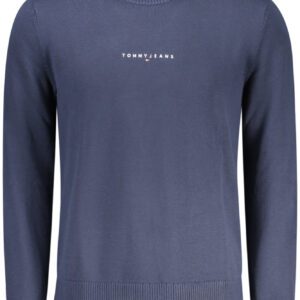 TOMMY HILFIGER MEN'S BLUE SWEATER