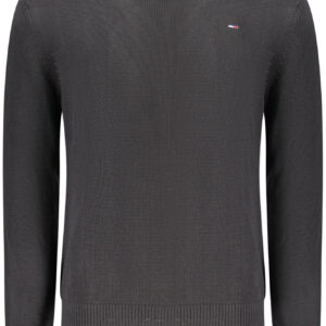 TOMMY HILFIGER MEN'S BLACK SWEATER