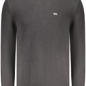TOMMY HILFIGER MEN'S BLACK SWEATER