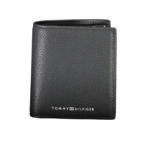 TOMMY HILFIGER BLACK MAN WALLET