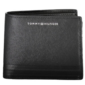 TOMMY HILFIGER MEN'S WALLET BLACK