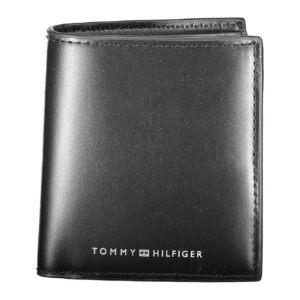 TOMMY HILFIGER BLACK MAN WALLET
