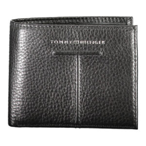 TOMMY HILFIGER BLACK MAN WALLET