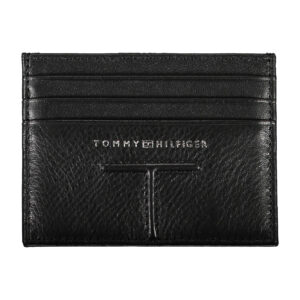 TOMMY HILFIGER BLACK MAN WALLET