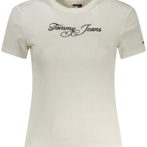 TOMMY HILFIGER WOMEN'S SHORT-SLEEVE T-SHIRT WHITE