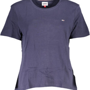 TOMMY HILFIGER WOMEN'S SHORT SLEEVE T-SHIRT BLUE