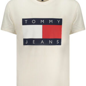 TOMMY HILFIGER MEN'S SHORT-SLEEVE T-SHIRT WHITE