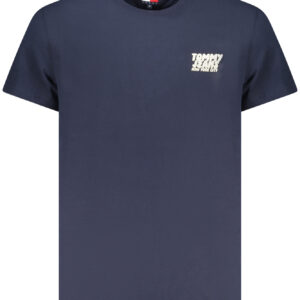 TOMMY HILFIGER MEN'S SHORT SLEEVE T-SHIRT BLUE