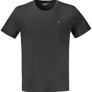 TOMMY HILFIGER SHORT SLEEVE T-SHIRT MEN BLACK