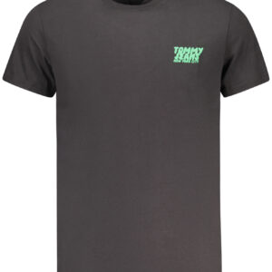 TOMMY HILFIGER SHORT SLEEVE T-SHIRT MEN BLACK