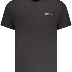 TOMMY HILFIGER SHORT SLEEVE T-SHIRT MEN BLACK