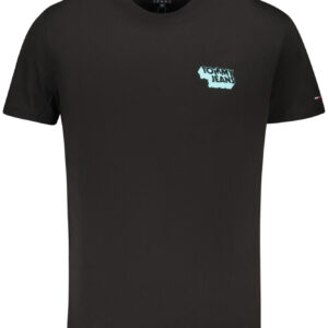 TOMMY HILFIGER MEN'S SHORT-SLEEVE T-SHIRT BLACK