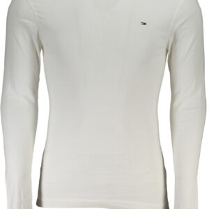 TOMMY HILFIGER MEN'S LONG SLEEVE T-SHIRT WHITE