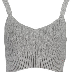 TOMMY HILFIGER GRAY WOMEN'S TOP