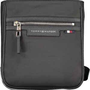 TOMMY HILFIGER MEN'S BLACK SHOULDER BAG