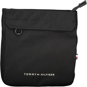 TOMMY HILFIGER MEN'S BLACK SHOULDER BAG