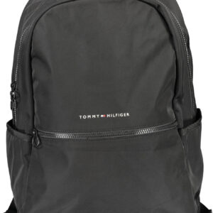 TOMMY HILFIGER MAN BLACK BACKPACK