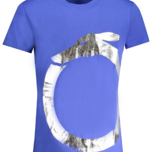 TRUSSARDI MEN'S SHORT SLEEVED T-SHIRT BLUE