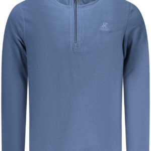 US GRAND MEN'S BLUE ZIP-UP SWEATSHIRT