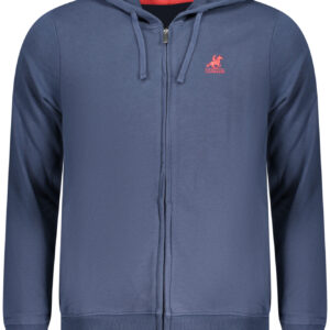 US GRAND MEN'S BLUE ZIP-UP SWEATSHIRT