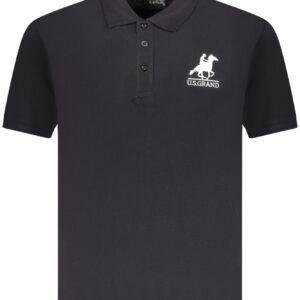 US GRAND POLO SHORT SLEEVE MEN'S BLACK