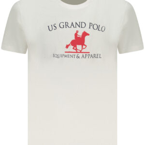 US GRAND MEN'S SHORT-SLEEVE T-SHIRT WHITE