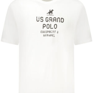 US GRAND MEN'S SHORT-SLEEVE T-SHIRT WHITE