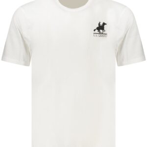 US GRAND MEN'S SHORT-SLEEVE T-SHIRT WHITE