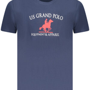 US GRAND MEN'S SHORT-SLEEVE T-SHIRT BLUE