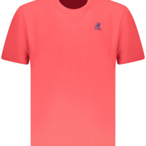 US GRAND MEN'S SHORT-SLEEVED RED T-SHIRT