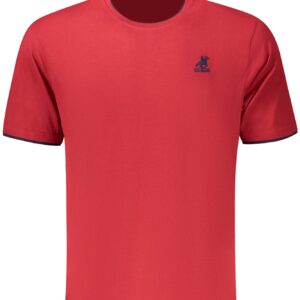 US GRAND MEN'S SHORT-SLEEVED RED T-SHIRT