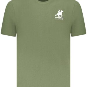 US GRAND MEN'S SHORT-SLEEVED GREEN T-SHIRT