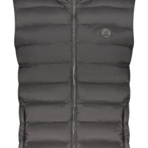 US GRAND MEN'S BLACK SLEEVELESS JACKET