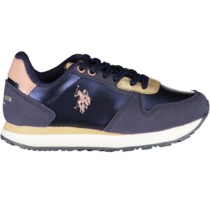 US POLO ASSN. BLUE SPORTS SHOES FOR CHILDREN