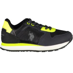 US POLO ASSN. BLACK CHILDREN'S SPORTS SHOES