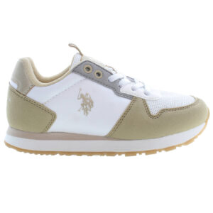 US POLO BEST PRICE GIRLS' SPORTS FOOTWEAR BEIGE