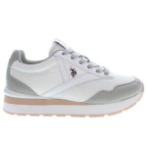 US POLO BEST PRICE WHITE WOMEN'S SPORT SHOES