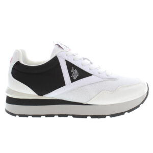 US POLO BEST PRICE WHITE WOMEN'S SPORT SHOES