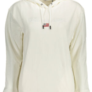 US POLO SWEATSHIRT WITHOUT ZIP WOMAN WHITE